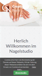 Mobile Screenshot of nagelstudio-creative-nails.de